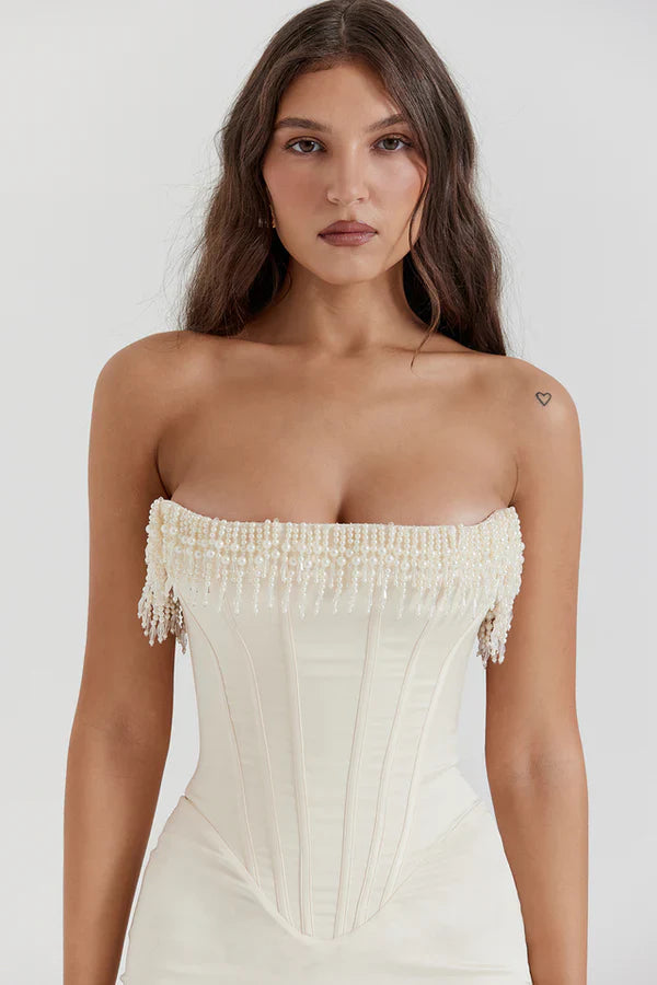 Bella Strapless Maxi Dress 7
