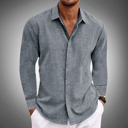 Classic and Casual Long Sleeve Shirt for Men 1