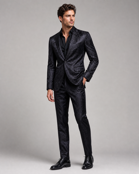 Men's Lightweight Slim Fit Two-Piece Suit