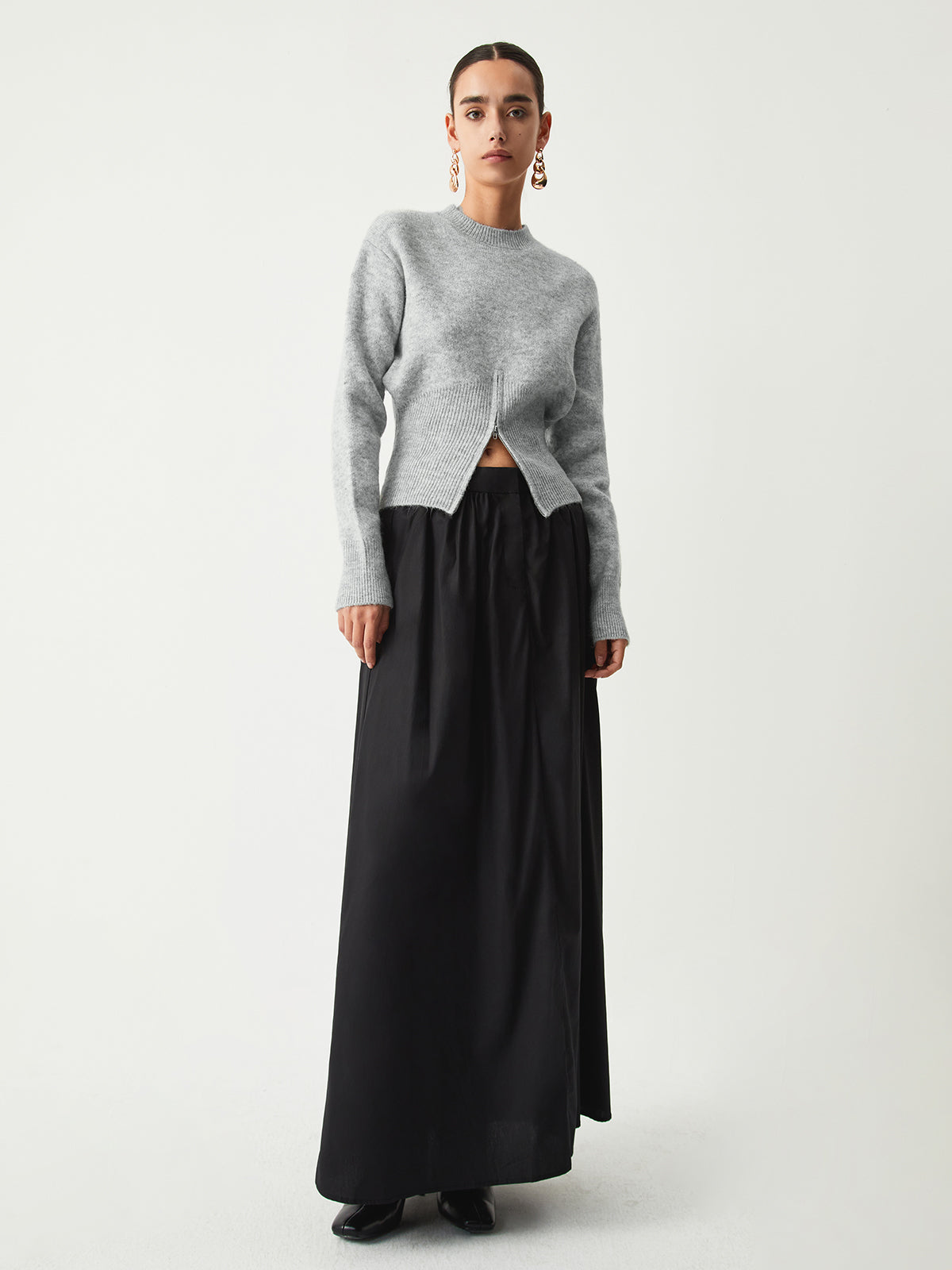 Half Zip Knit Sweater 6