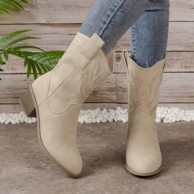 Heeled Women’s Cowgirl Boots 1