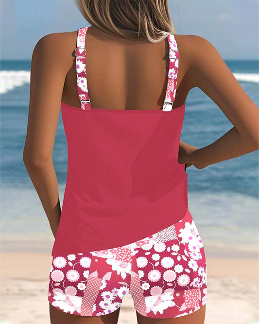 Melanie™ | Two-Piece Swimsuit with Comfortable Fit and Floral Beach Style 1