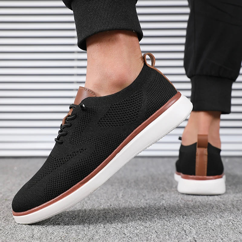 Men's Knitted Walking Shoes – Breathable Comfort for Outdoor Activities 7