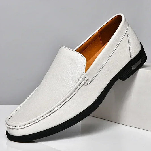 Men's Luxe Brown Loafers – Sleek Slip-On Style for Formal Occasions 2