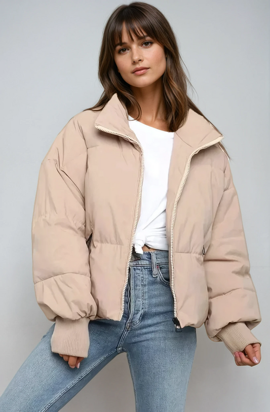 Women's Quilted Puffer Jacket 1