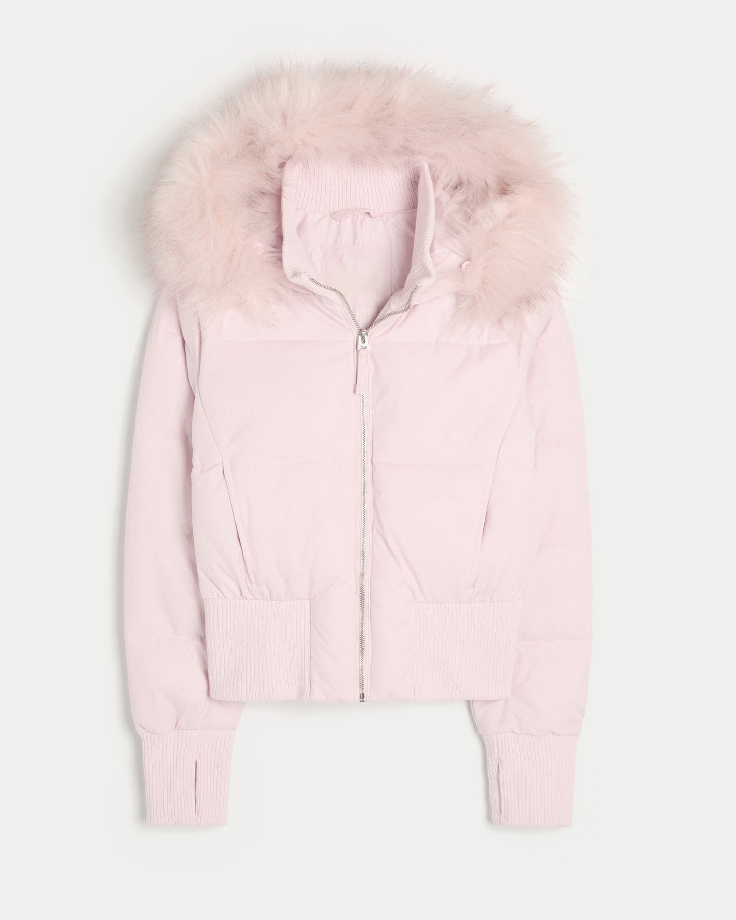 Women's Quilted Winter Jacket with Removable Hood 7