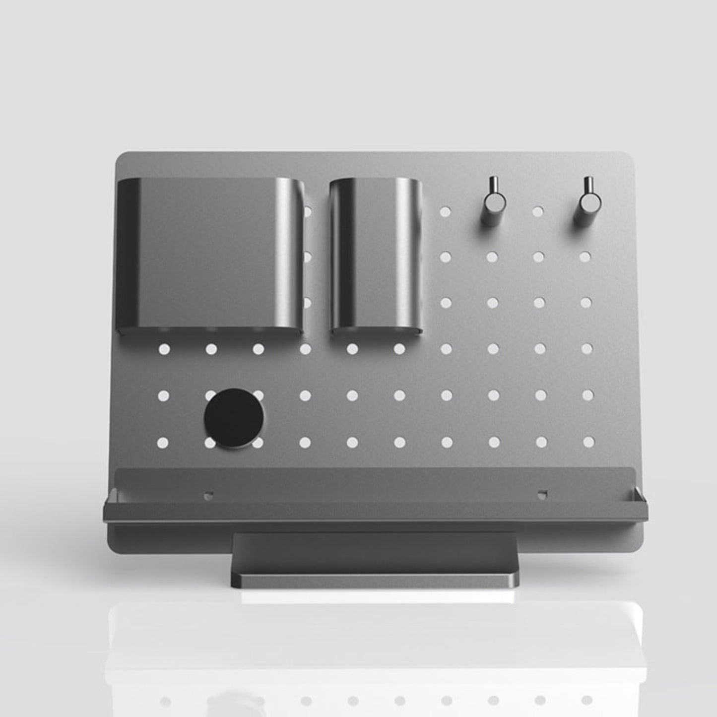Desk Organizer Perforated Board Modular Stand Plastic Matte - Image 7