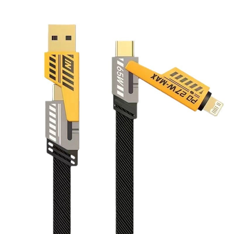 Fast Charging Cable Lightning Cable 4 1 Multi Durable - Image 13