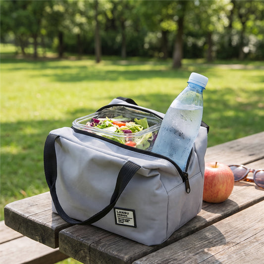 Lunch Bag Insulated Cooler for Work Food Storage - in-use