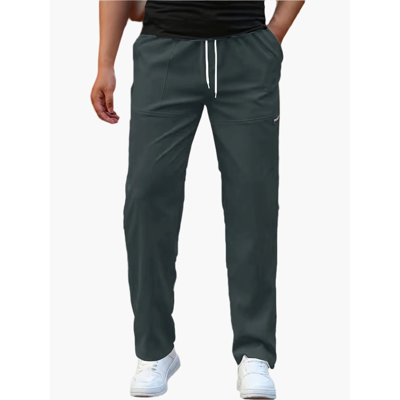 Men's Jogging Pants - Comfortable Casual Sport Trousers, Straight Fit - Image 6