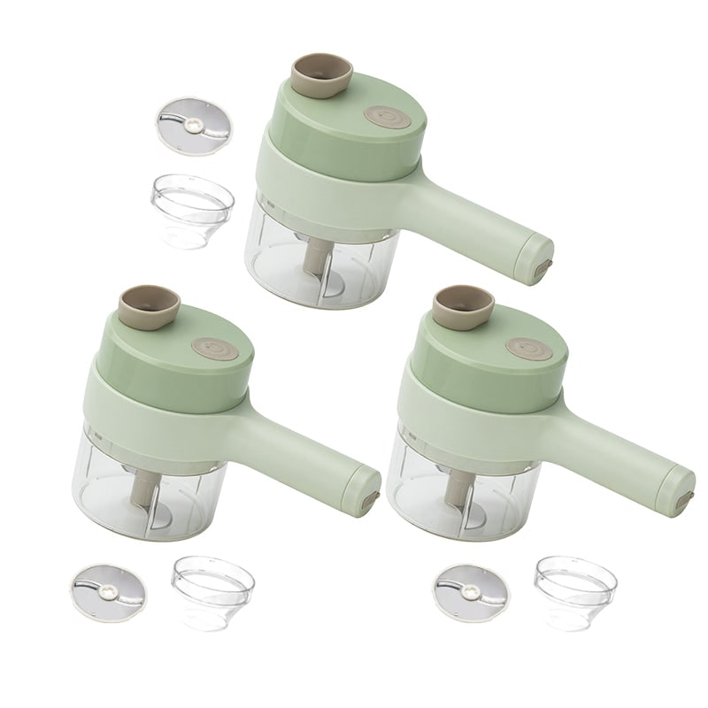 Mini Food Processor Electric Chopper Portable Rechargeable Garlic - Image 14