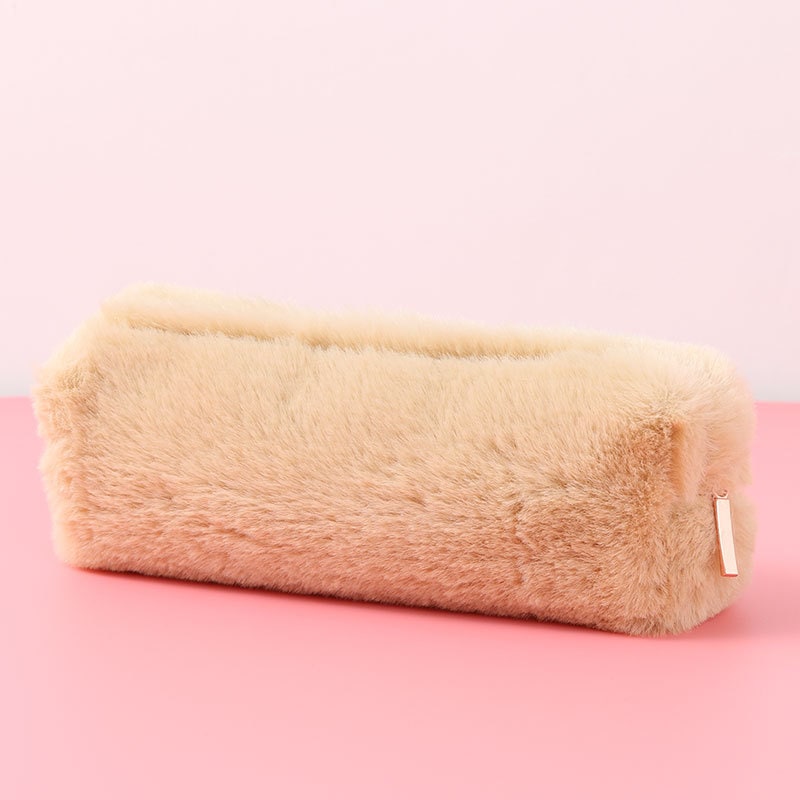 Pencil Case Pouch Cute Plush Soft Zippered Material - Image 9