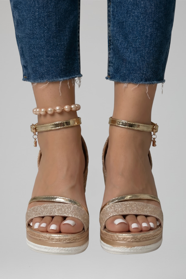 Platform Sandals for Women Comfort Sandals Wedge Sandals Slip-On 8-11 - Image 9