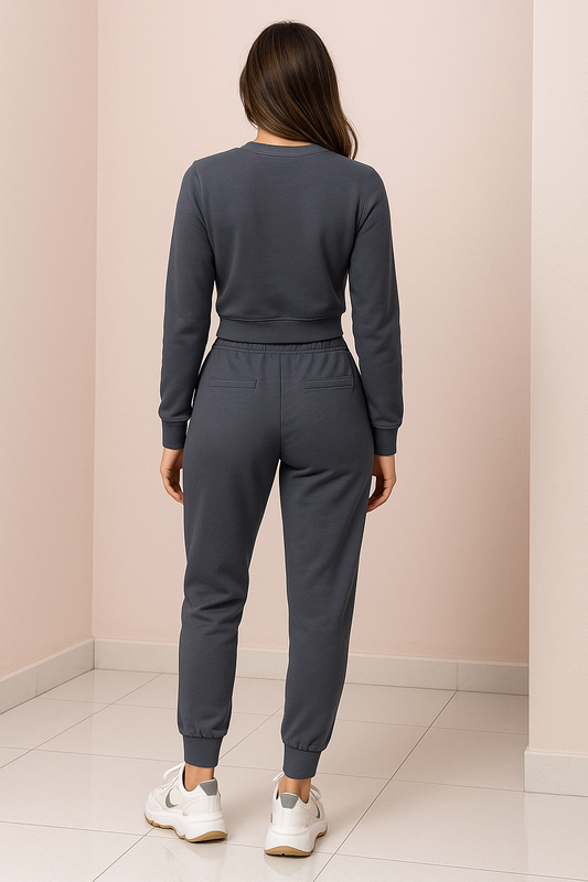 Two Piece Set Women's Loungewear Tracksuit Sweater - Image 2