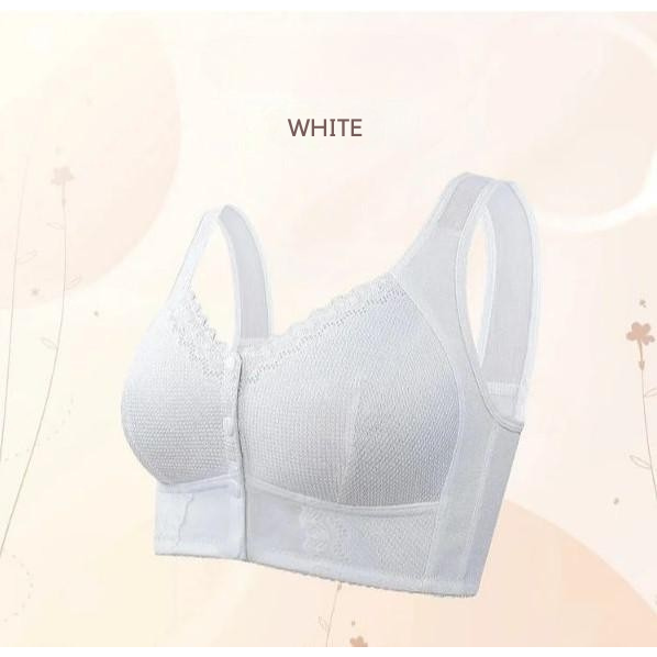 Wireless Bra Comfort Front Clasp Smoothing Back Moulded Cups - Image 12