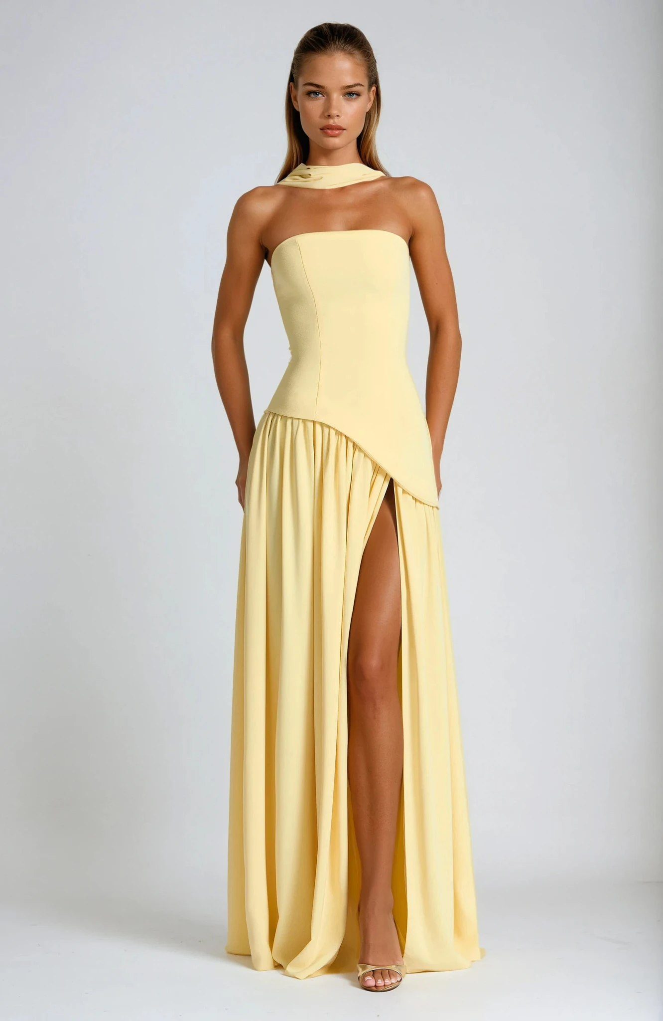 Bengal Multi Paloma Color Block Midi Dress Vicancio Bengal Multi Paloma Color Block Midi Dress Vicancio