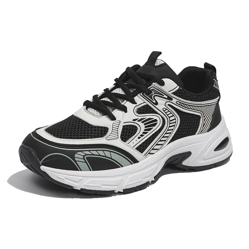 2025 Summer New Women's Dad Sneakers - Breathable Mesh Small-Design Casual All-Match Sports Shoes 6