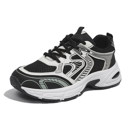 2025 Summer New Women's Dad Sneakers - Breathable Mesh Small-Design Casual All-Match Sports Shoes 6