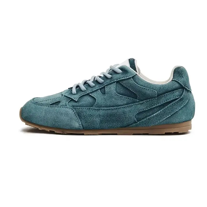 AIYUQI Women Sneakers Shoes 2026 New Genuine Leather Flat Women Moral Training Shoes Large Size Retro Casual Female Shoes 5