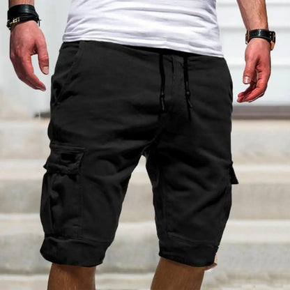 Active Men's Cargo Shorts – Comfortable Multi-Pocket Design for Versatile Outdoor Activities 0