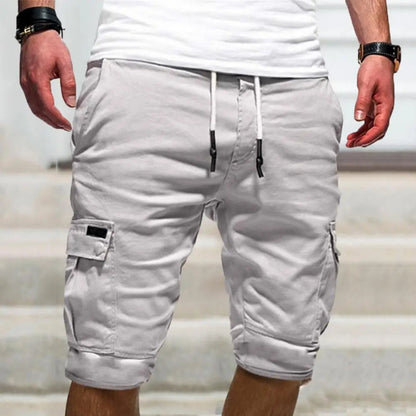 Active Men's Cargo Shorts – Comfortable Multi-Pocket Design for Versatile Outdoor Activities 1