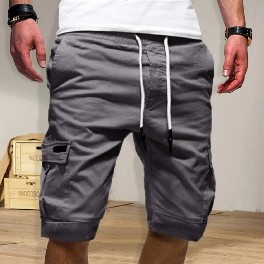 Active Men's Cargo Shorts – Comfortable Multi-Pocket Design for Versatile Outdoor Activities 2