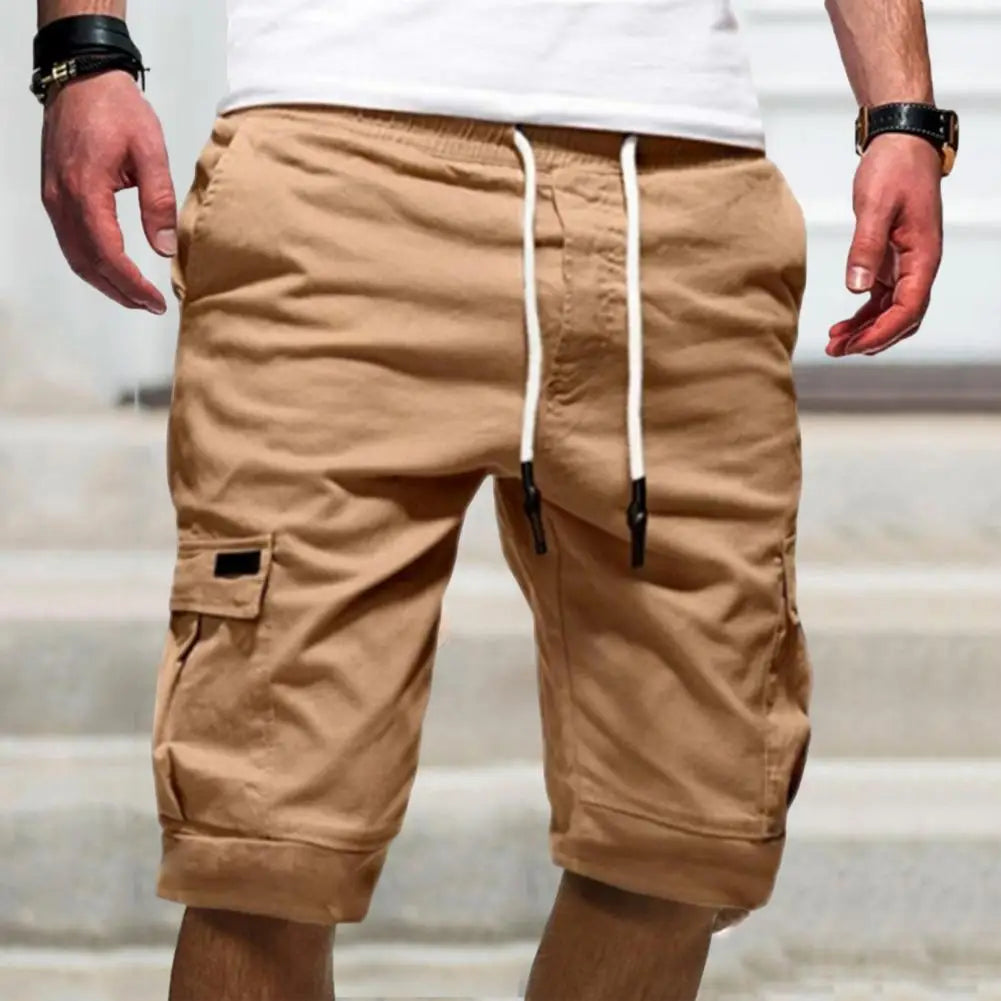 Active Men's Cargo Shorts – Comfortable Multi-Pocket Design for Versatile Outdoor Activities 3