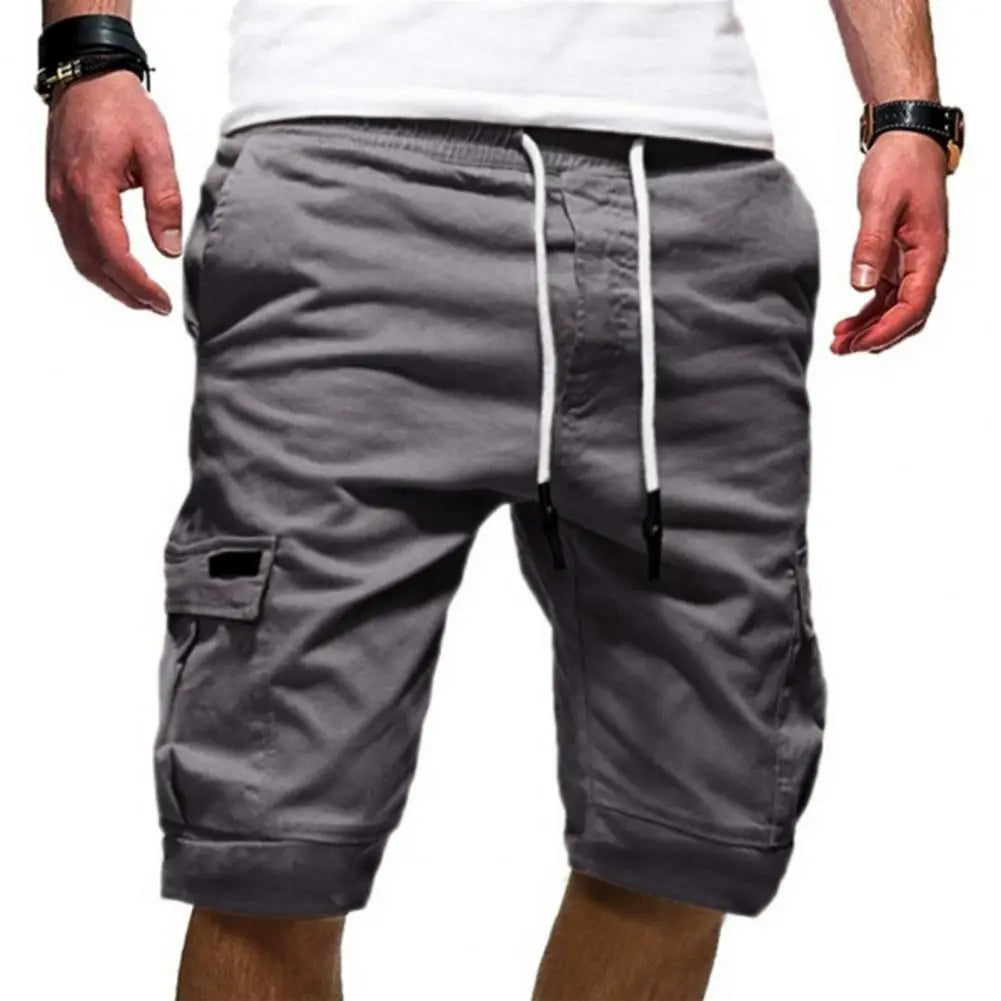 Active Men's Cargo Shorts – Comfortable Multi-Pocket Design for Versatile Outdoor Activities 4