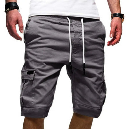 Active Men's Cargo Shorts – Comfortable Multi-Pocket Design for Versatile Outdoor Activities 4