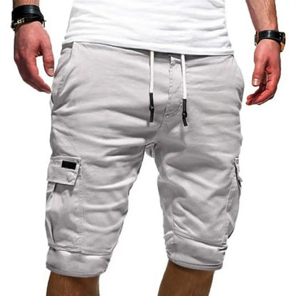 Active Men's Cargo Shorts – Comfortable Multi-Pocket Design for Versatile Outdoor Activities 5