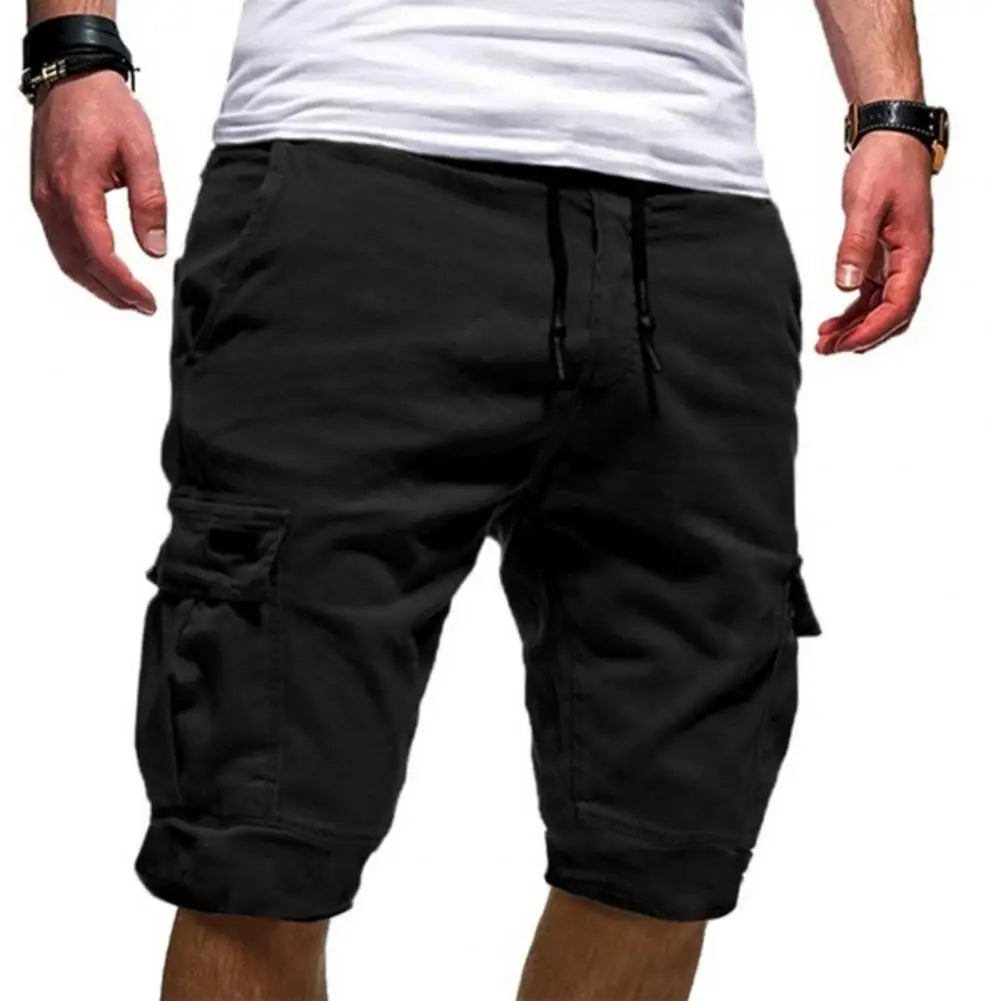 Active Men's Cargo Shorts – Comfortable Multi-Pocket Design for Versatile Outdoor Activities 6