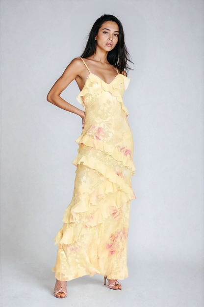 Airborne Summer Formal Maxi Dress 1