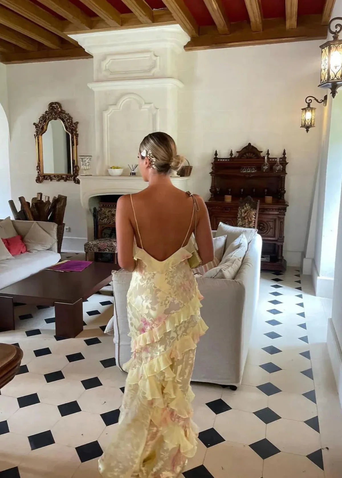 Airborne Summer Formal Maxi Dress 3