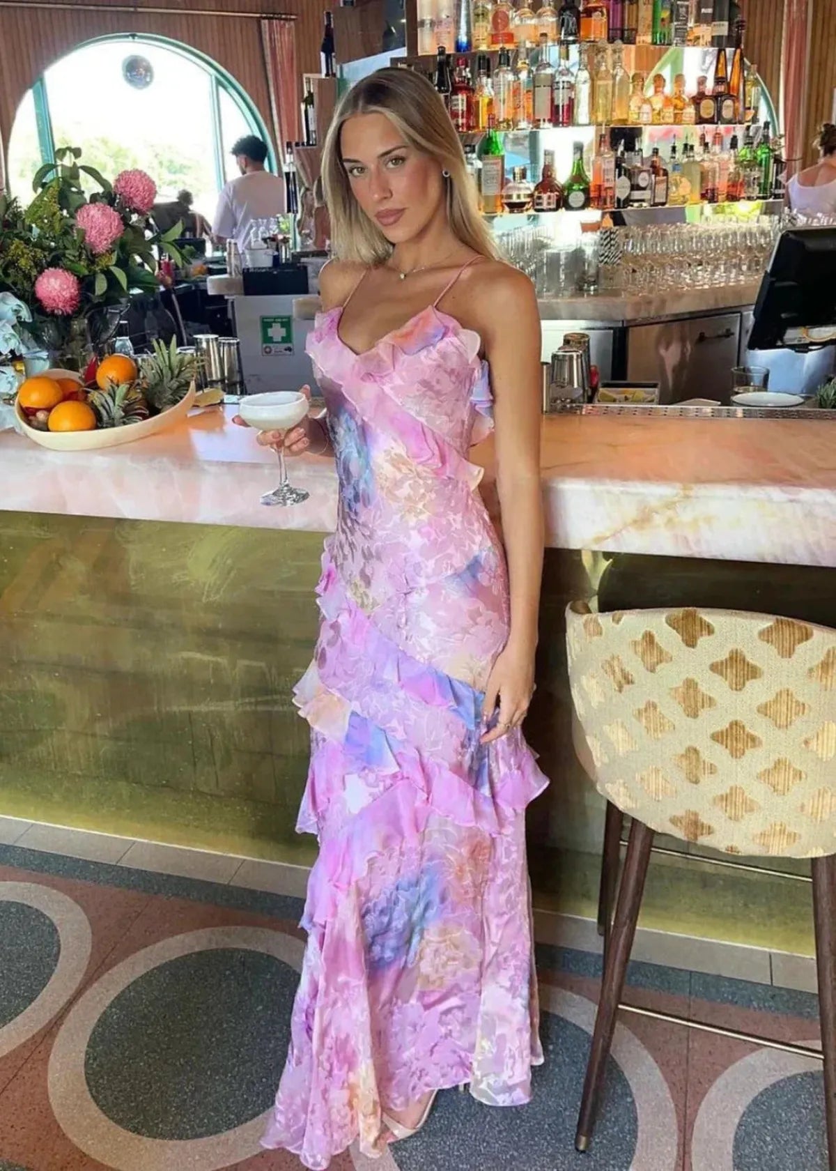 Airborne Summer Formal Maxi Dress 7