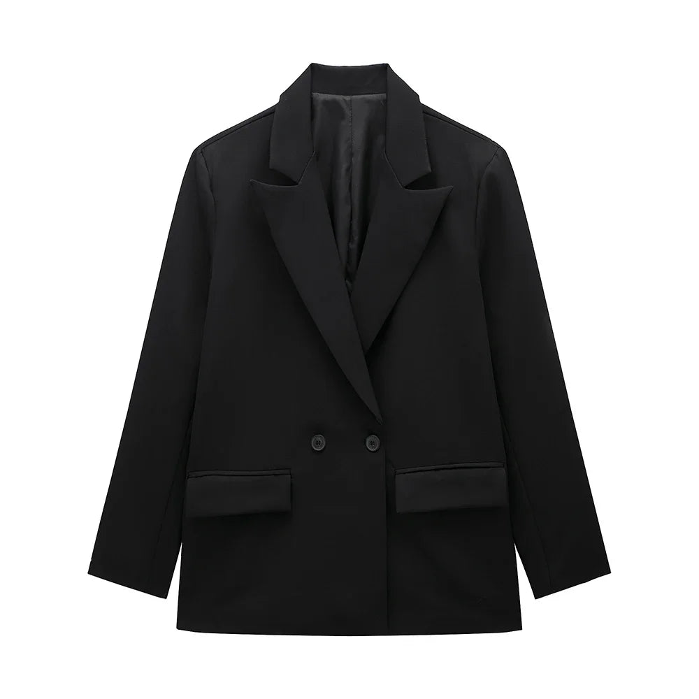 Amalfi Black Blazer for Women – Elegant Tailored Design for Effortless Style 7