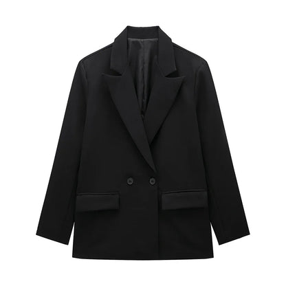 Amalfi Black Blazer for Women – Elegant Tailored Design for Effortless Style 7