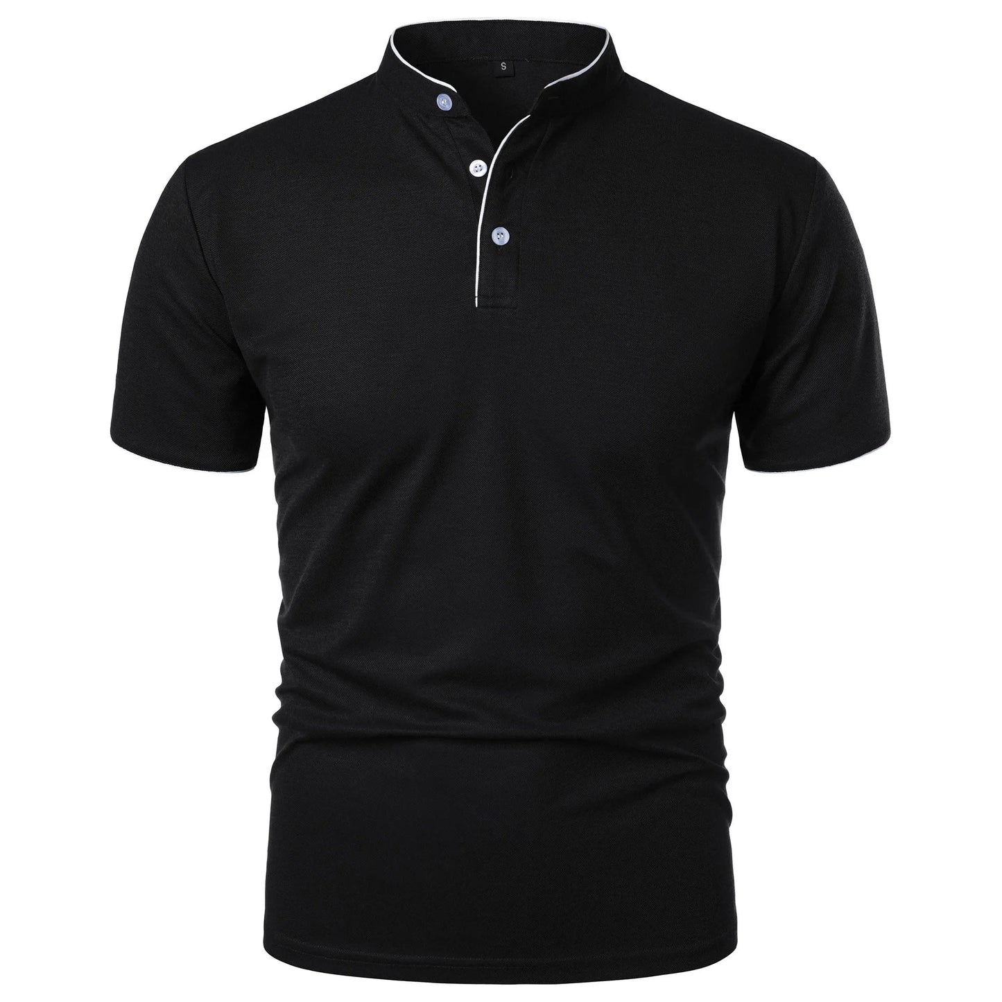 Amalfi Men's Polo Shirt – Breathable Short Sleeve for Stylish Summer Outings 0