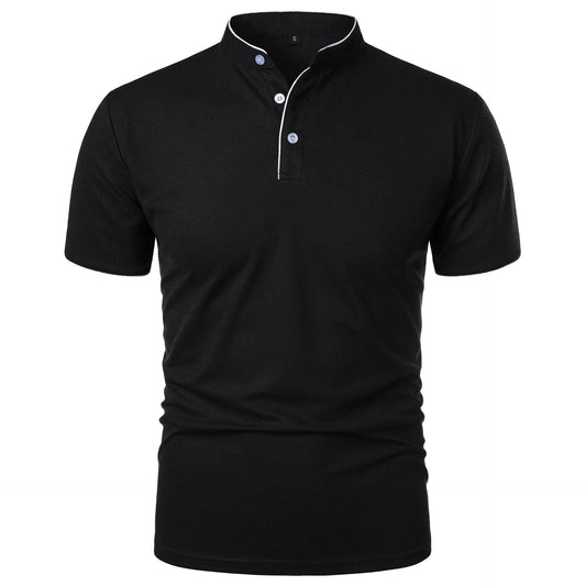 Amalfi Men's Polo Shirt – Breathable Short Sleeve for Stylish Summer Outings 0