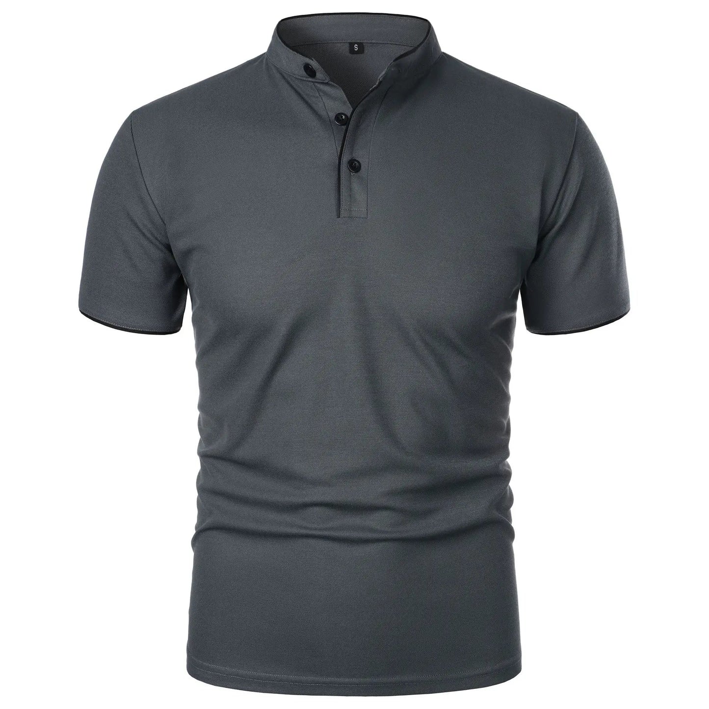Amalfi Men's Polo Shirt – Breathable Short Sleeve for Stylish Summer Outings 5