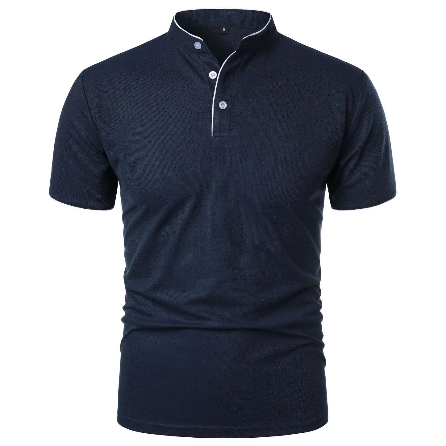 Amalfi Men's Polo Shirt – Breathable Short Sleeve for Stylish Summer Outings 8