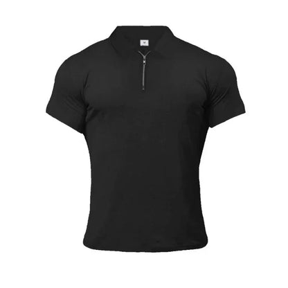 Amalfi Men's Polo Shirt – Slim Fit Stretch Cotton for Stylish Casual Wear 0