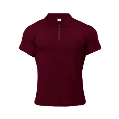 Amalfi Men's Polo Shirt – Slim Fit Stretch Cotton for Stylish Casual Wear 6