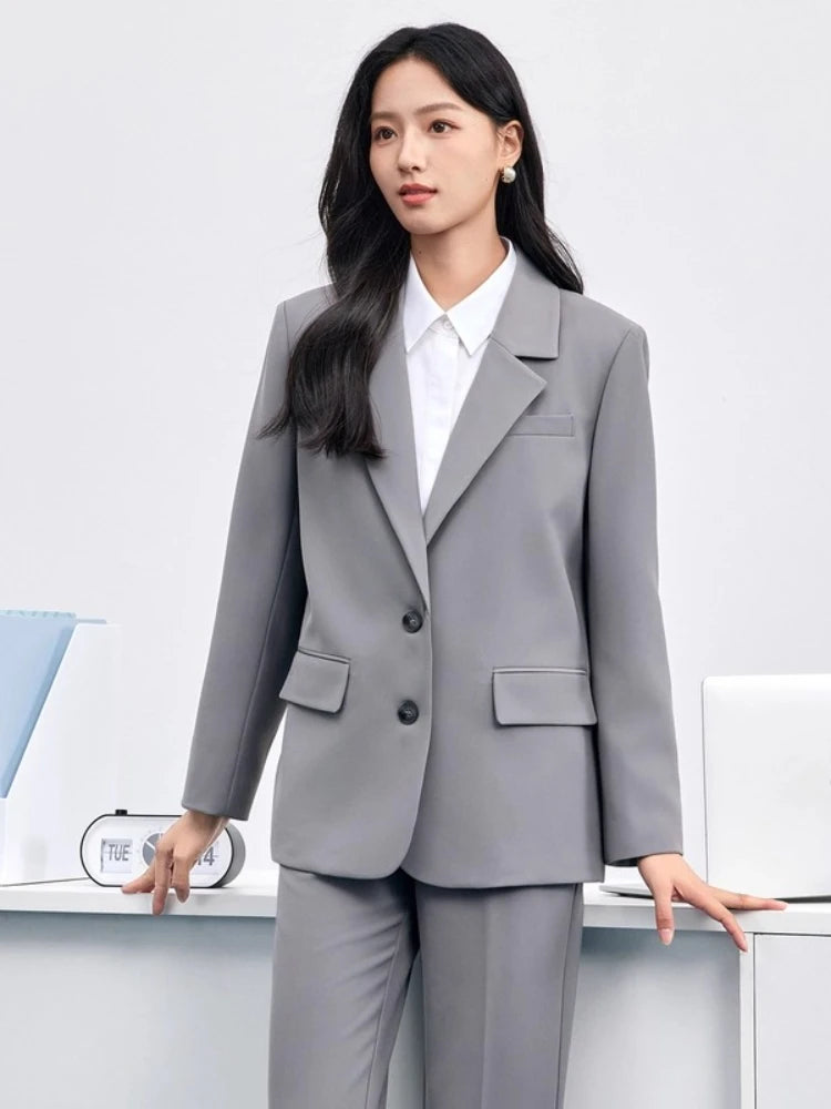 Autumn Women's Blazer – Tailored Loose Fit for Effortless Style 5