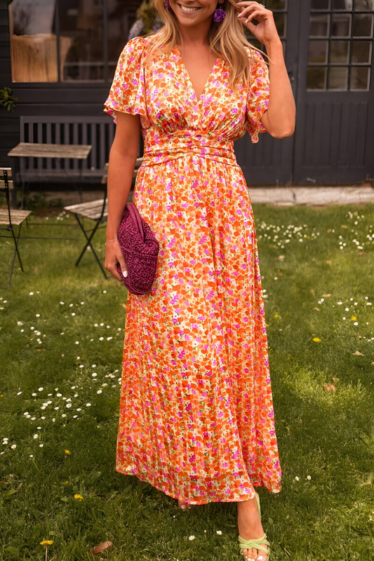 Ava Elegant Summer maxi dress 0