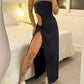 Bandeau Cut-Out Maxi Dress 0