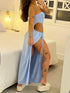 Bandeau Cut-Out Maxi Dress 4