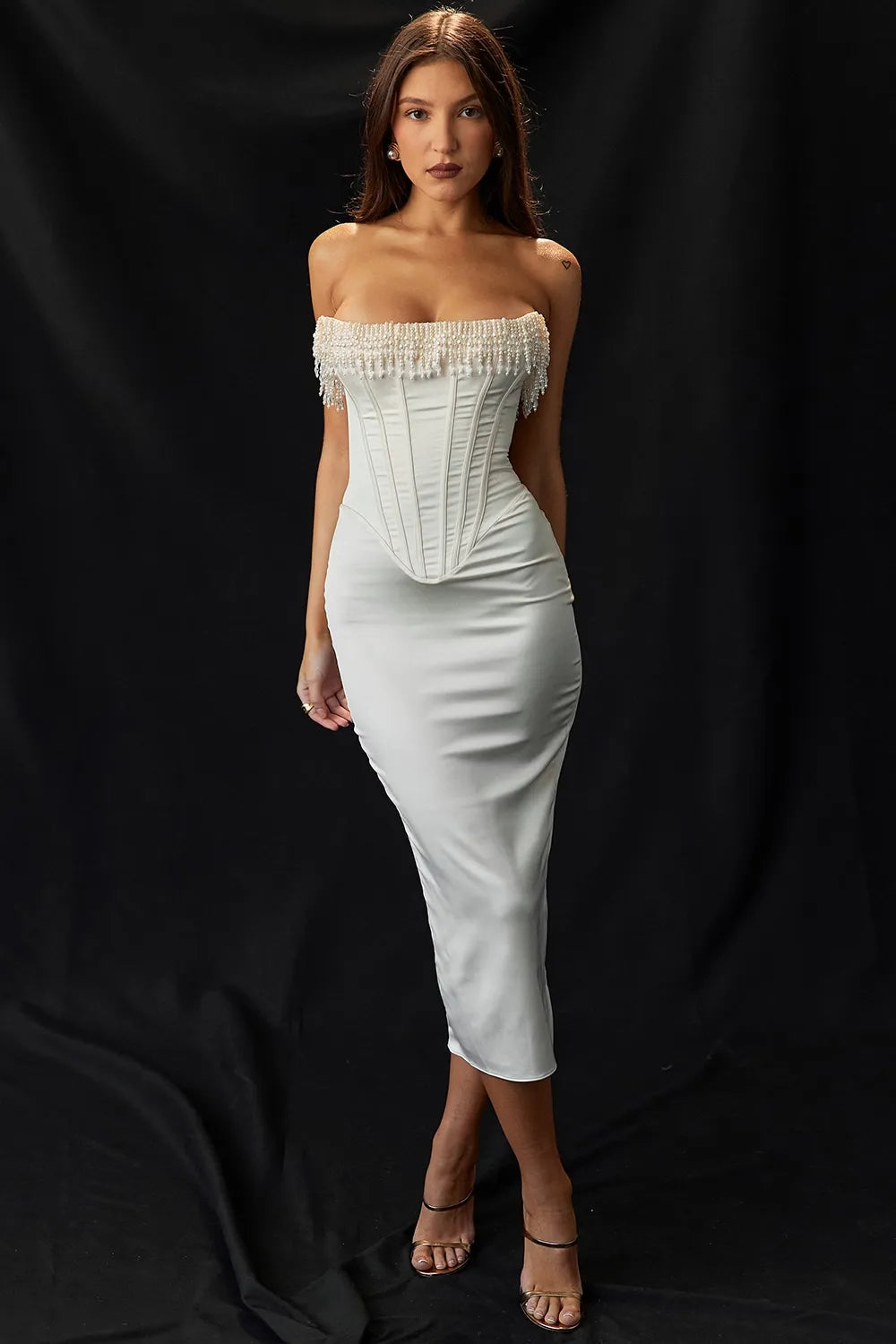 Bella Strapless Maxi Dress 6