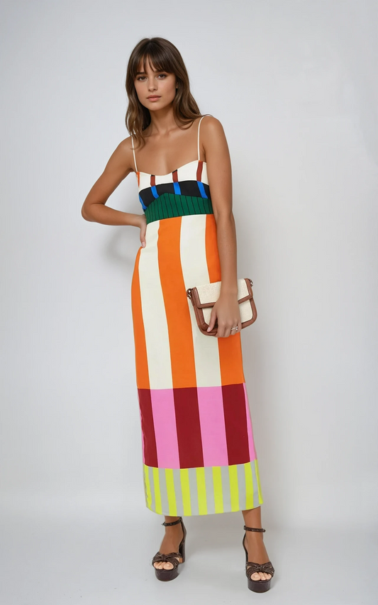 Bengal Multi Paloma Maxi Dress 1