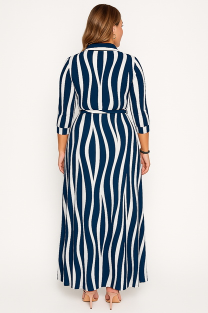 Blouse Maxi dress 4