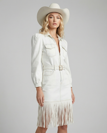Bohemian V-Neck Dress – Playful Puffy Sleeves for Effortless Summer Style 3